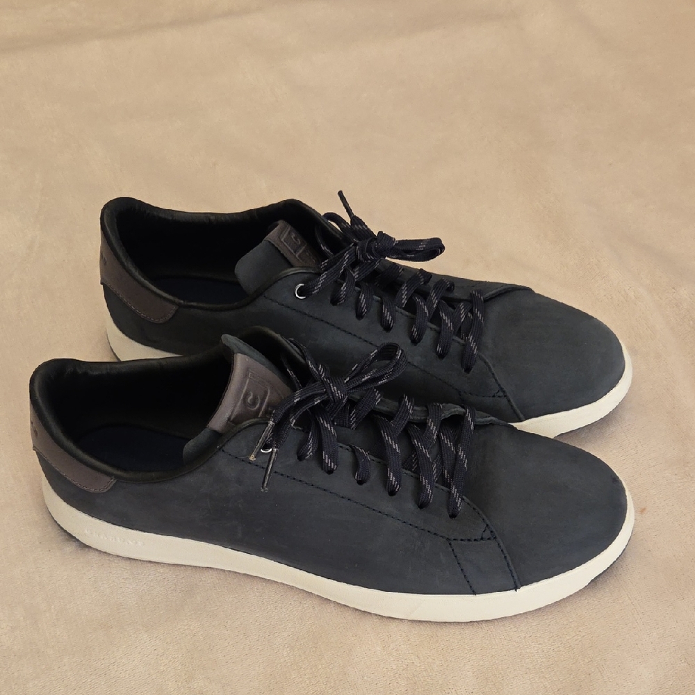 IUC Men's Cole Haan Casual Sneakers, Blue and White, Size 10.5